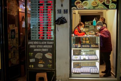 Inflation in Turkey hits 20-year high of nearly 49%