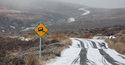 Met Eireann issues seven-hour snow warning for three counties as hazardous conditions to hit