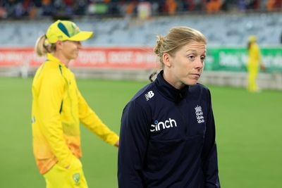 Heather Knight maintains England ‘not far away’ despite Australia retaining Ashes