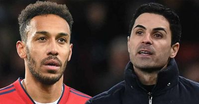 Pierre-Emerick Aubameyang opens up on his problem with "unhappy" Mikel Arteta at Arsenal