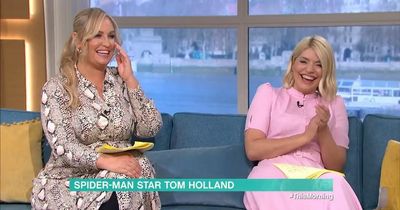ITV This Morning's Josie Gibson makes Tom Holland blush with bedtime confession in 'fangirling' interview