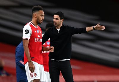 Pierre-Emerick Aubameyang keen to put ‘problem’ with Arsenal manager Mikel Arteta behind him