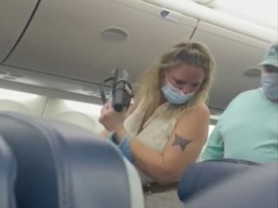 Flight chaos over woman’s ‘lucky pennies’