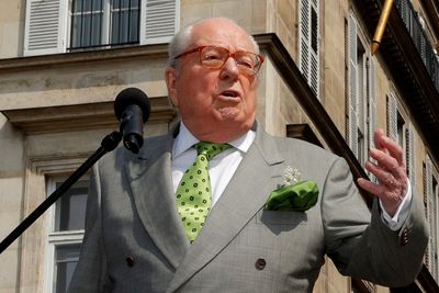 French far-right party founder Jean-Marie Le Pen in hospital after minor stroke