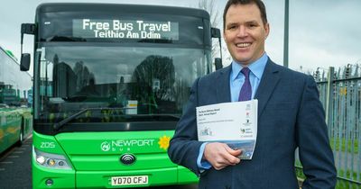 Free bus travel in Newport announced by the Welsh Government