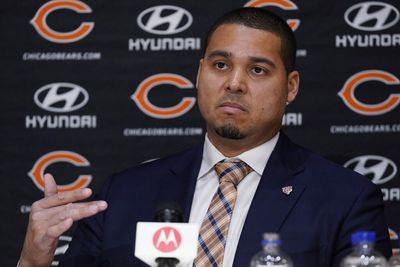 Bears GM Ryan Poles doesn’t like what he saw from O-line last season