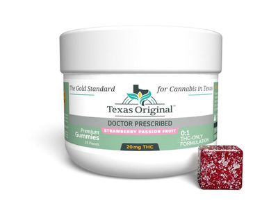 TXOG Announces Texas' First 20mg THC-Only Medical Cannabis Gummy