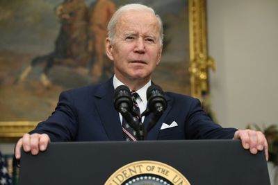 Biden says 'major terrorist' blew himself up in US raid