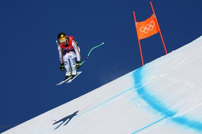 A camera tumbled so far down a mountain at the Winter Olympics and fans felt awful about it