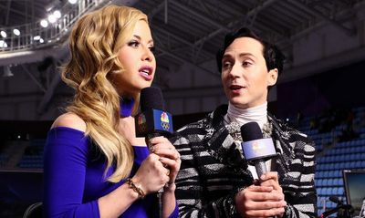 Q&A: Tara Lipinski and Johnny Weir talk figure skating, fashion and the 17 suitcases they have for Beijing Olympics