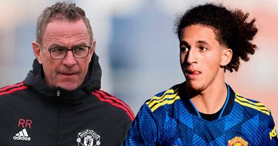 Ralf Rangnick confirms Hannibal Mejbri plan after 'humiliating' teammates in training