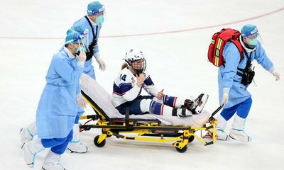 ‘It was sickening’: USA women’s hockey team lose star Decker in Olympic opener