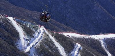 Beijing's scant snow offers a glimpse at the uncertainty — and risks — of future Winter Olympics