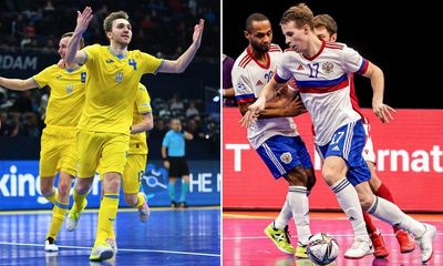 ‘We feel the emotions’: Ukraine and Russia meet for place in futsal final