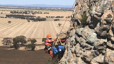 In Stawell, these orange-clad SES volunteers need new members to cope with a rise in rescue requests