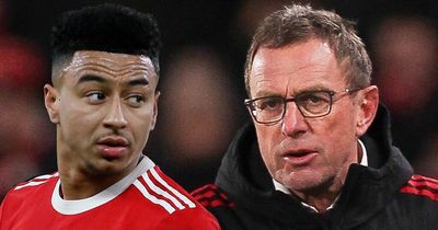 Man Utd's Jesse Lingard hits back at boss Ralf Rangnick and refutes "time off" claim