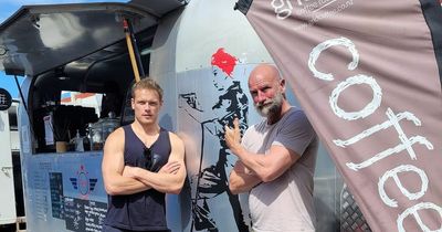 Outlander's Sam Heughan and Graham McTavish spotted at New Zealand eatery as they film Men in Kilts