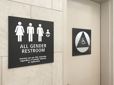Gender-inclusive bathroom signs are linked to positive attitudes about trans people