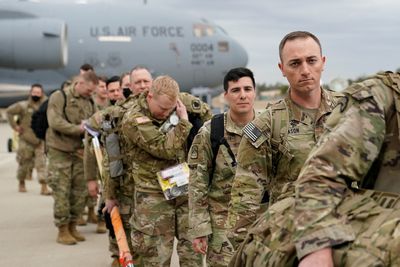 U.S. troops prepare for deployment to Eastern Europe from Fort Bragg