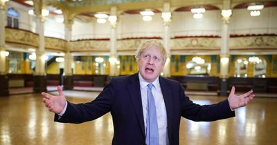 Boris Johnson slammed for taking private jet to Blackpool despite 3-hour train journey
