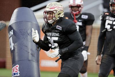 FSU’s Jermaine Johnson II is wrecking Senior Bowl week