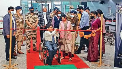 Happy to help: Kolkata airport red carpet for special flyers