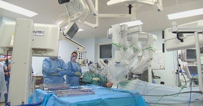 Robot performs surgery on throat cancer patients in Scotland for first time