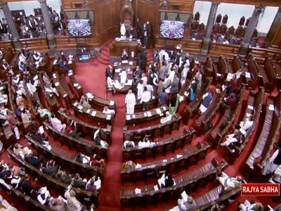 Congress, DMK, TMC stage walkout from Rajya Sabha on NEET issue