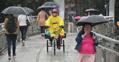Bristol weather: Met Office shows 12-hour rain deluge to hammer the city this weekend