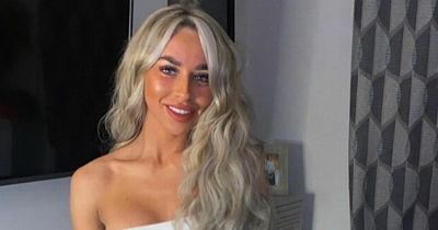 Hairdresser, 23, led secret double life as debt collector for drug trafficking boyfriend once tipped to be Manchester United star - but she's spared jail after judge said she was the victim of a 'corrosive relationship'