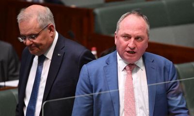 Barnaby Joyce called Scott Morrison ‘a hypocrite and a liar’ in leaked text message