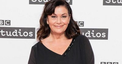 Dawn French jokes she looks like late ghosthunter Derek Acorah with her new grey hair