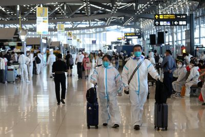 Suvarnabhumi U-turns on face mask limit