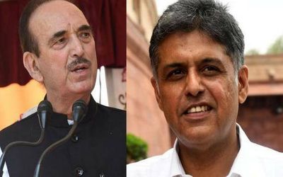 Congress drops Ghulam Nabi Azad, Manish Tewari from Punjab campaign list