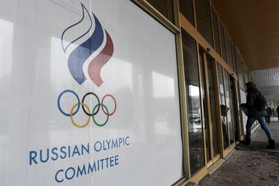 What does ROC stand for at the Winter Olympics and why is Russia banned?