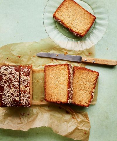 Benjamina Ebuehi’s recipe for a salty honey-glazed tahini loaf