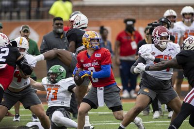 Broncos spoke with QB Kenny Pickett at the Senior Bowl