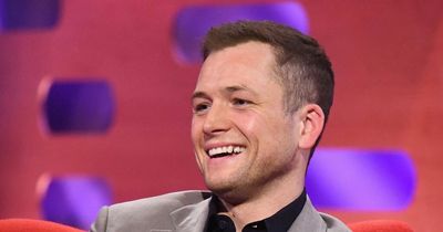 Taron Egerton's Welsh upbringing, Wolverine rumours, honorary drag name from Elton John and new play, Cock