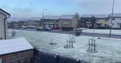 Met Office issues West Lothian weather warning for snow as blizzard blows in