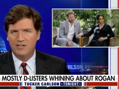 Tucker Carlson under fire for ferocious attack on Meghan and Harry: ‘Annoying fake duchess and brain-dead husband’