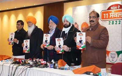 NDA presents ‘11 resolutions’ ahead of Punjab polls