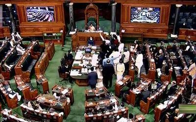 Parliament proceedings | DMK, Congress walk out of Rajya Sabha over NEET issue