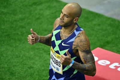 Olympic 100m champion Jacobs marks return with Berlin win