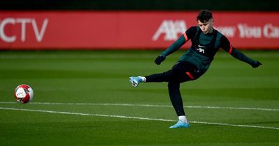 Four things spotted in Liverpool training as Luis Diaz works alone while surprise Academy star involved