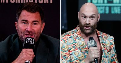 Eddie Hearn doubles down on claim Tyson Fury rejected Oleksandr Usyk fight