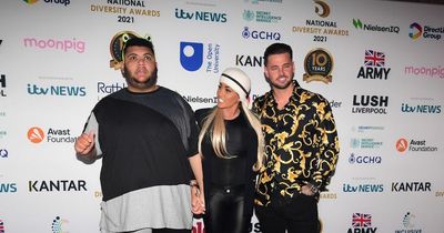 Katie Price arrives at National Diversity Awards with her head bandaged