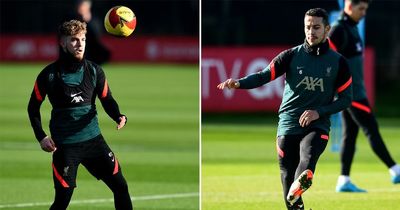 Five things spotted in Liverpool training as Reds near full strength ahead of FA Cup tie