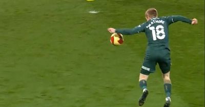 'Absolute joke' - Manchester United fans rage as VAR allows Middlesbrough goal despite handball