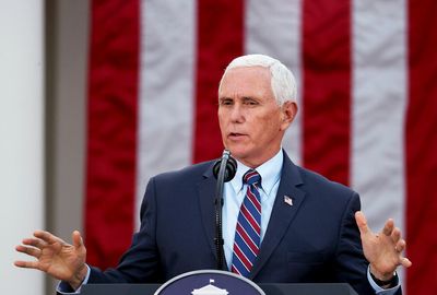 Pence finally hits back at Trump
