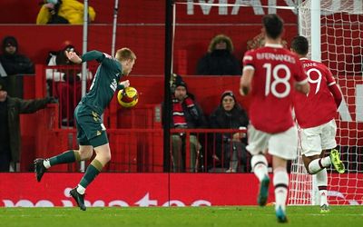 Gary Lineker calls handball law ‘ridiculous’ after Middlesbrough goal at Man Utd